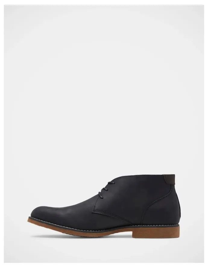 Hush Puppies Terminal Boots in Black