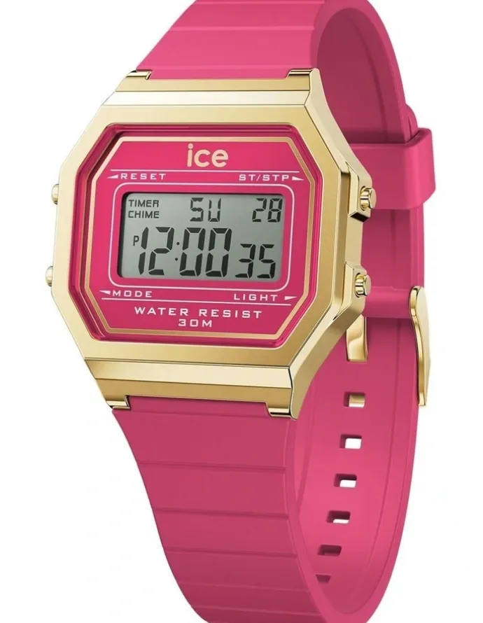 ICE-Watch Digit Retro Sorbet Watch in Raspberry