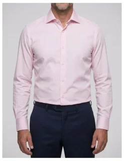 Institchu Madeira Pink Cotton Shirt