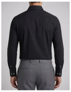 Institchu Marconi Black Cotton Shirt