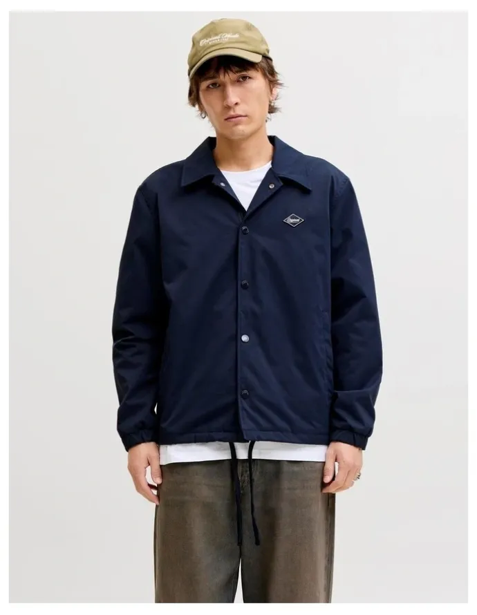 Jack & Jones Catskills Coach Jacket in Blue