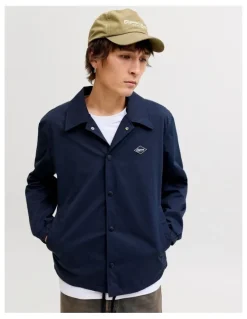 Jack & Jones Catskills Coach Jacket in Blue