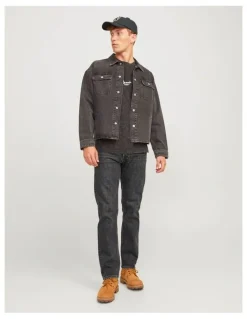 Jack & Jones Chris Classic 079 Relaxed Fit Jeans in Black