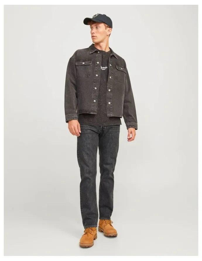 Jack & Jones Chris Classic 079 Relaxed Fit Jeans in Black