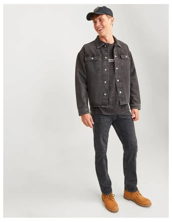 Jack & Jones Chris Classic 079 Relaxed Fit Jeans in Black