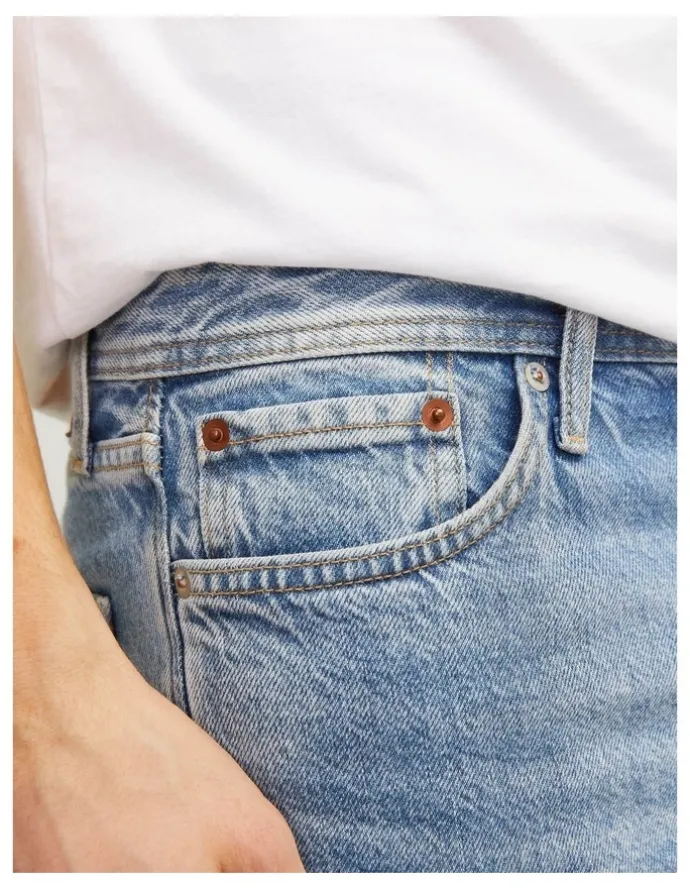 Jack & Jones Chris 920 Loose Fit Jeans in Blue Denim