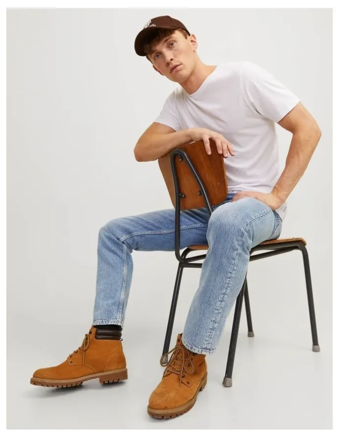 Jack & Jones Chris 920 Loose Fit Jeans in Blue Denim