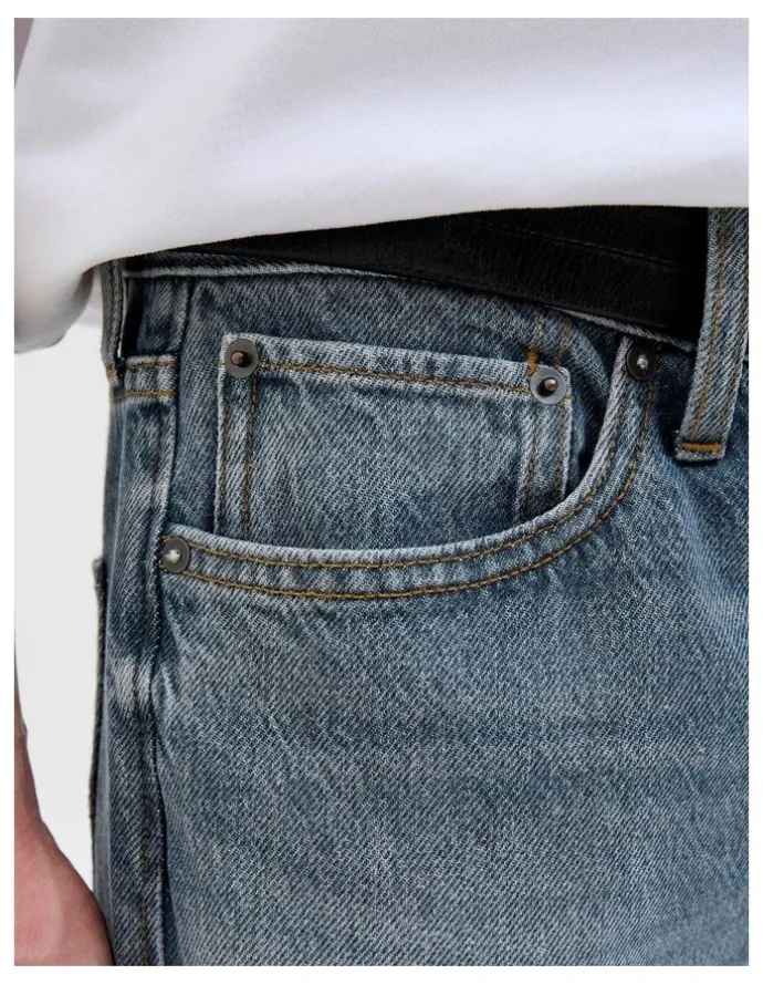 Jack & Jones Chris Original Relaxed Fit Jeans in Blue
