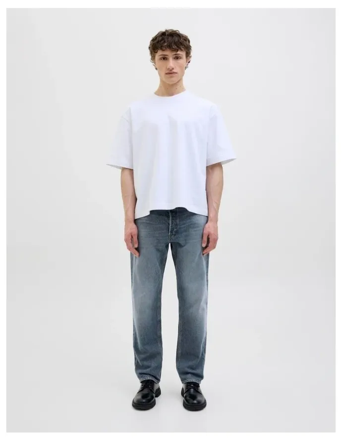 Jack & Jones Chris Original Relaxed Fit Jeans in Blue