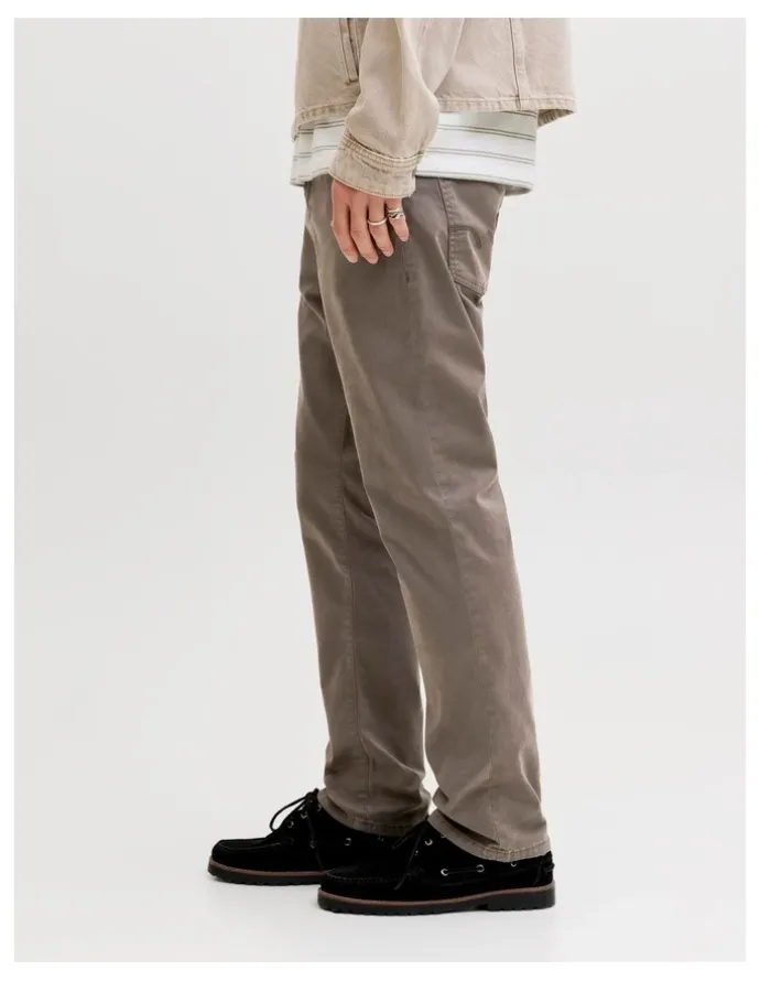 Jack & Jones Clark Finn Pants in Grey