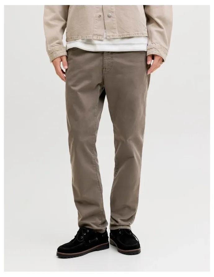 Jack & Jones Clark Finn Pants in Grey