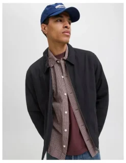 Jack & Jones Dover Worker Jacket in Black