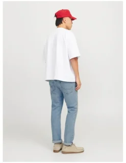 Jack & Jones Jjiclark Jjioriginal Am 393 Noos Jeans in Blue Denim