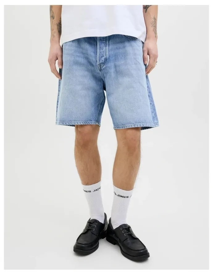 Jack & Jones Jjitony Jjoriginal Denim Shorts in Blue