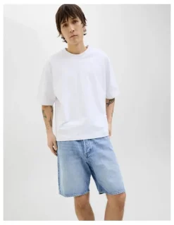 Jack & Jones Jjitony Jjoriginal Denim Shorts in Blue