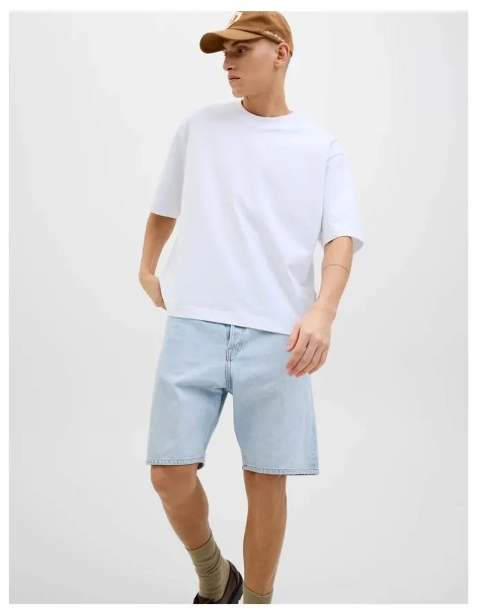 Jack & Jones Jjitony Jjoriginal Denim Shorts in Blue