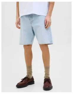 Jack & Jones Jjitony Jjoriginal Denim Shorts in Blue