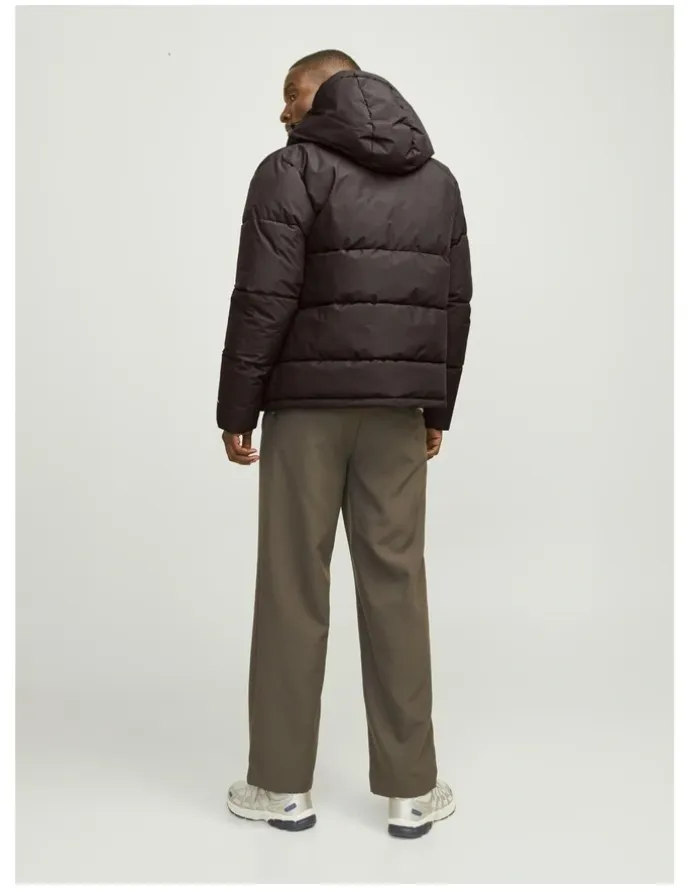 Jack & Jones Jjworld Puffer Jacket in Mulch