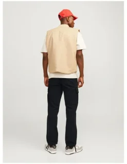 Jack & Jones Kane Barkley Cargo Pant in Black
