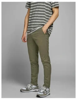 Jack & Jones Marco Bowie Chino in Deep Lichen Green