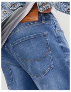 Jack & Jones Mike Original 411 Comfort Fit Jean Blue Denim