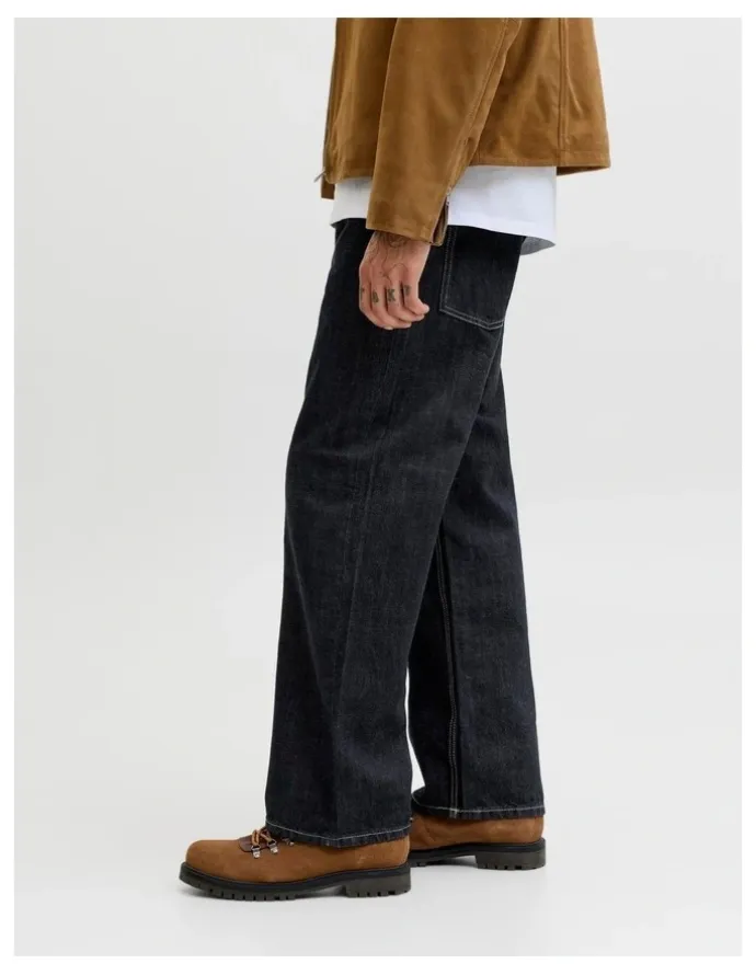 Jack & Jones Ted Original 387 Straight Jeans in Blue Denim