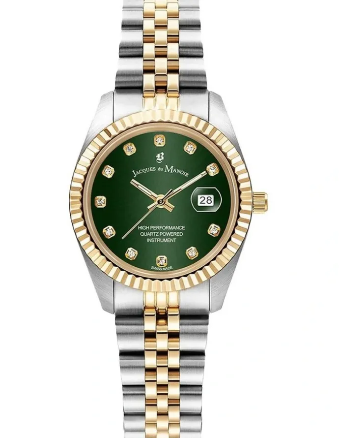 Jacques Du Manoir Swiss-Made Inspiration Dial Watch in Multi