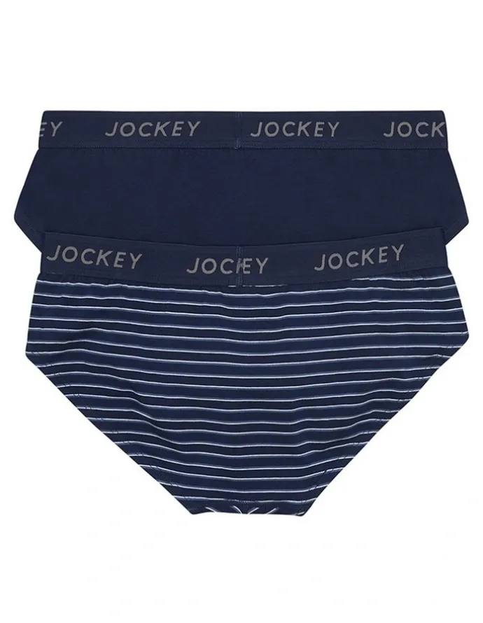 Jockey Comfort Classics Brief 2 Pack in Deepest Navy