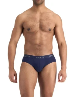Jockey Comfort Classics Brief 2 Pack in Deepest Navy