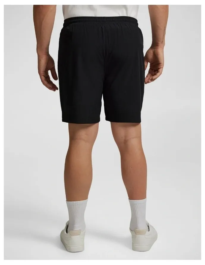 Johnny Bigg Active Woven Stretch Shorts in Black