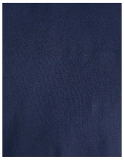 Johnny Bigg Anders Linen Shirt in Navy