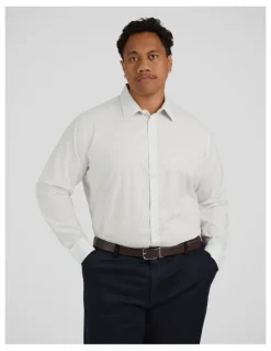 Johnny Bigg Apollo Check Shirt in White