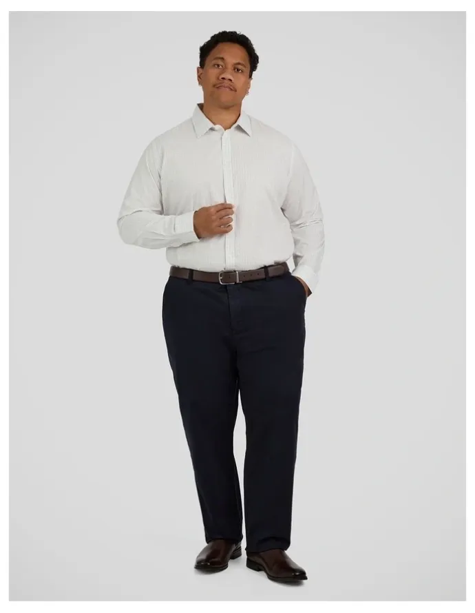 Johnny Bigg Apollo Check Shirt in White