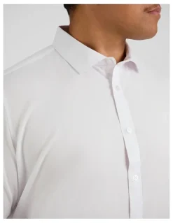 Johnny Bigg Atlas Modal Dress Shirt in White