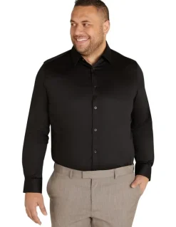 Johnny Bigg Bahamas Stretch Shirt in Black