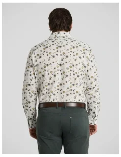 Johnny Bigg Baillie Floral Shirt in White