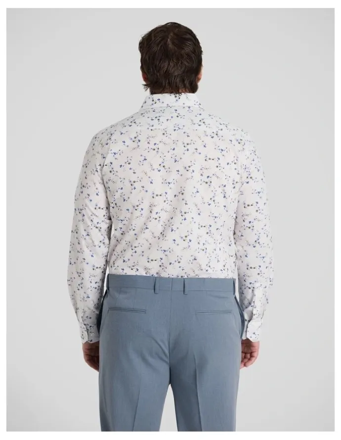 Johnny Bigg Bastian Floral Shirt in White