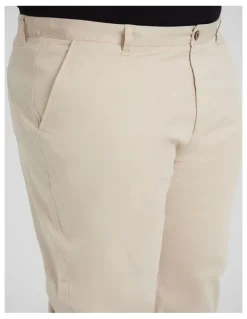 Johnny Bigg Brando Classic Chino in Chalk