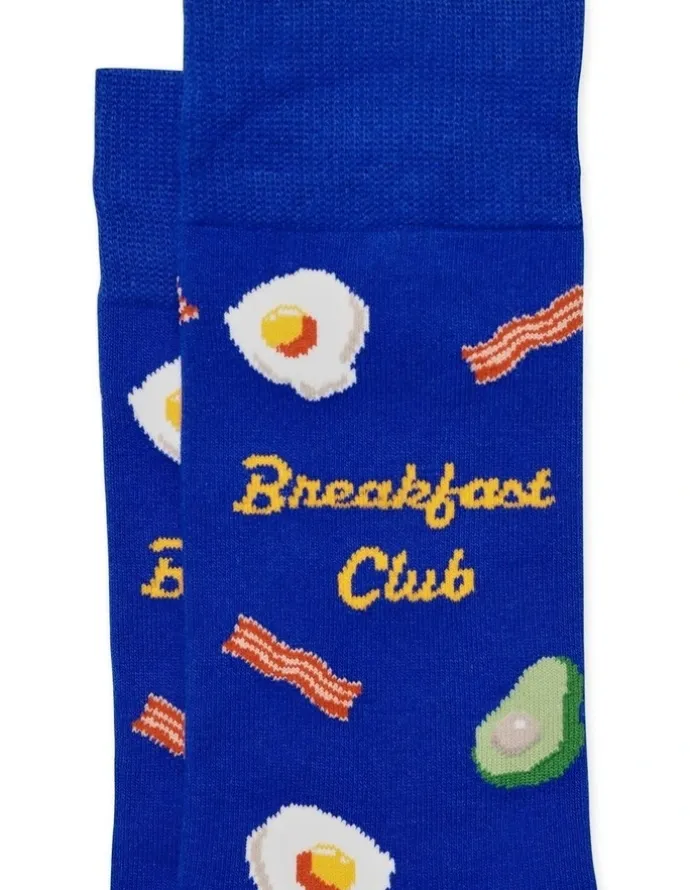 Johnny Bigg Breakfast Club Fancy Sock in Royal Blue