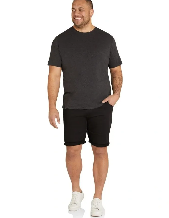 Johnny Bigg Cameron Knit Short in Black