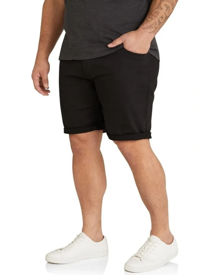 Johnny Bigg Cameron Knit Short in Black