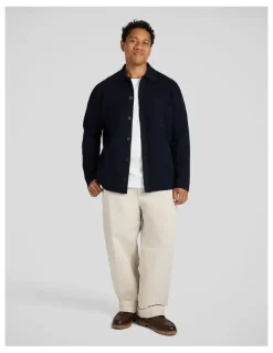 Johnny Bigg Carlo Cardigan in Navy