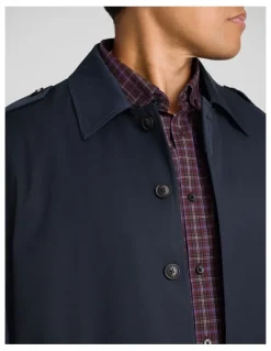 Johnny Bigg Charles Mac Coat in Ink
