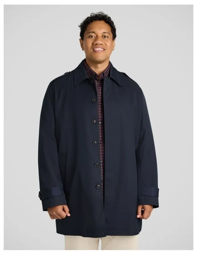 Johnny Bigg Charles Mac Coat in Ink