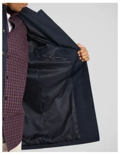 Johnny Bigg Charles Mac Coat in Ink