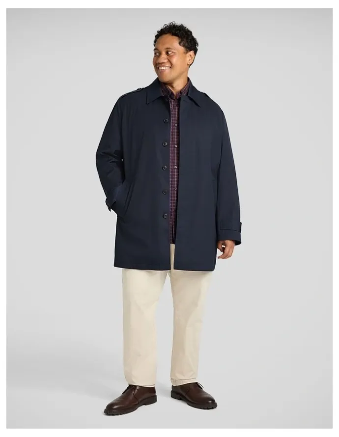 Johnny Bigg Charles Mac Coat in Ink