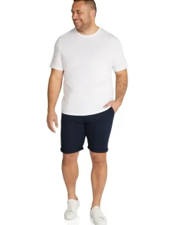 Johnny Bigg Charlie Canvas Short in Navy