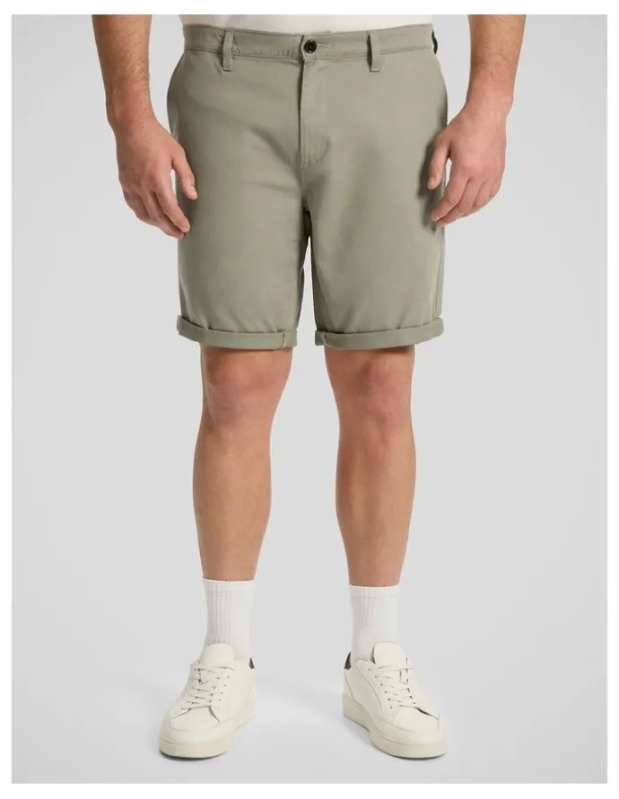 Johnny Bigg Charlie Canvas Short in Moss