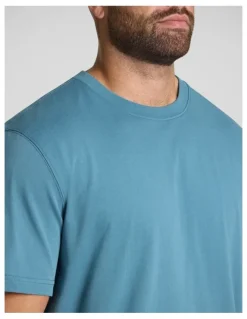 Johnny Bigg Classic Heavy Weight Tee in Airforce Blue