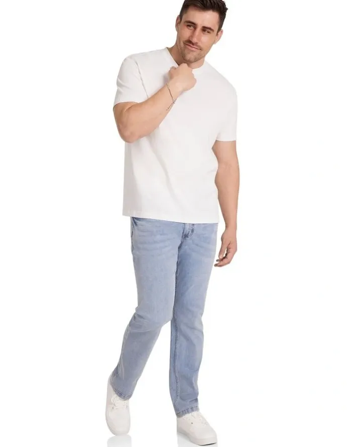 Johnny Bigg Classic Heavy Weight Tee in White